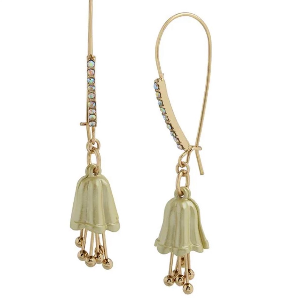 Betsey Johnson Lily Dangle Earrings